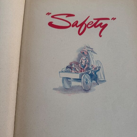 Safety Starring Roy Raccoon Rob Rabbit Book Two Pointers For Little Persons 1943 - Picture 13 of 16